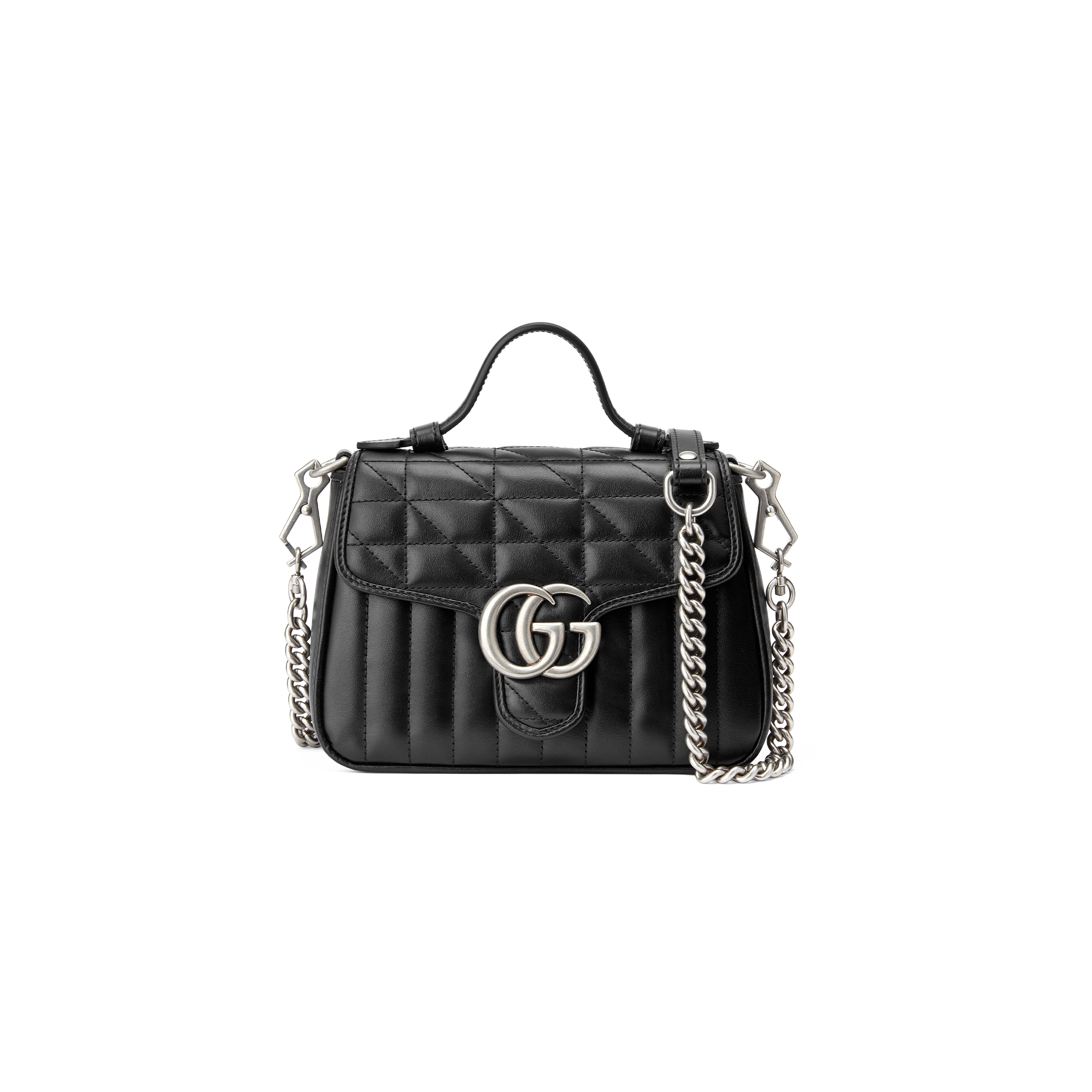 GUCCI GG MARMONT MINI TOP HANDLE BAG 583571 (21*15.5*8cm)